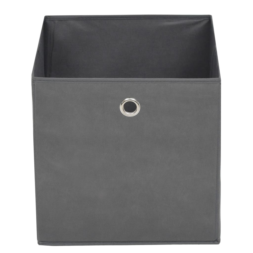 Opbergboxen 32X32X32 Cm Nonwoven Stof 4 Grijs