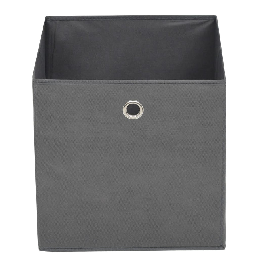 Opbergboxen 32X32X32 Cm Nonwoven Stof 4 Grijs