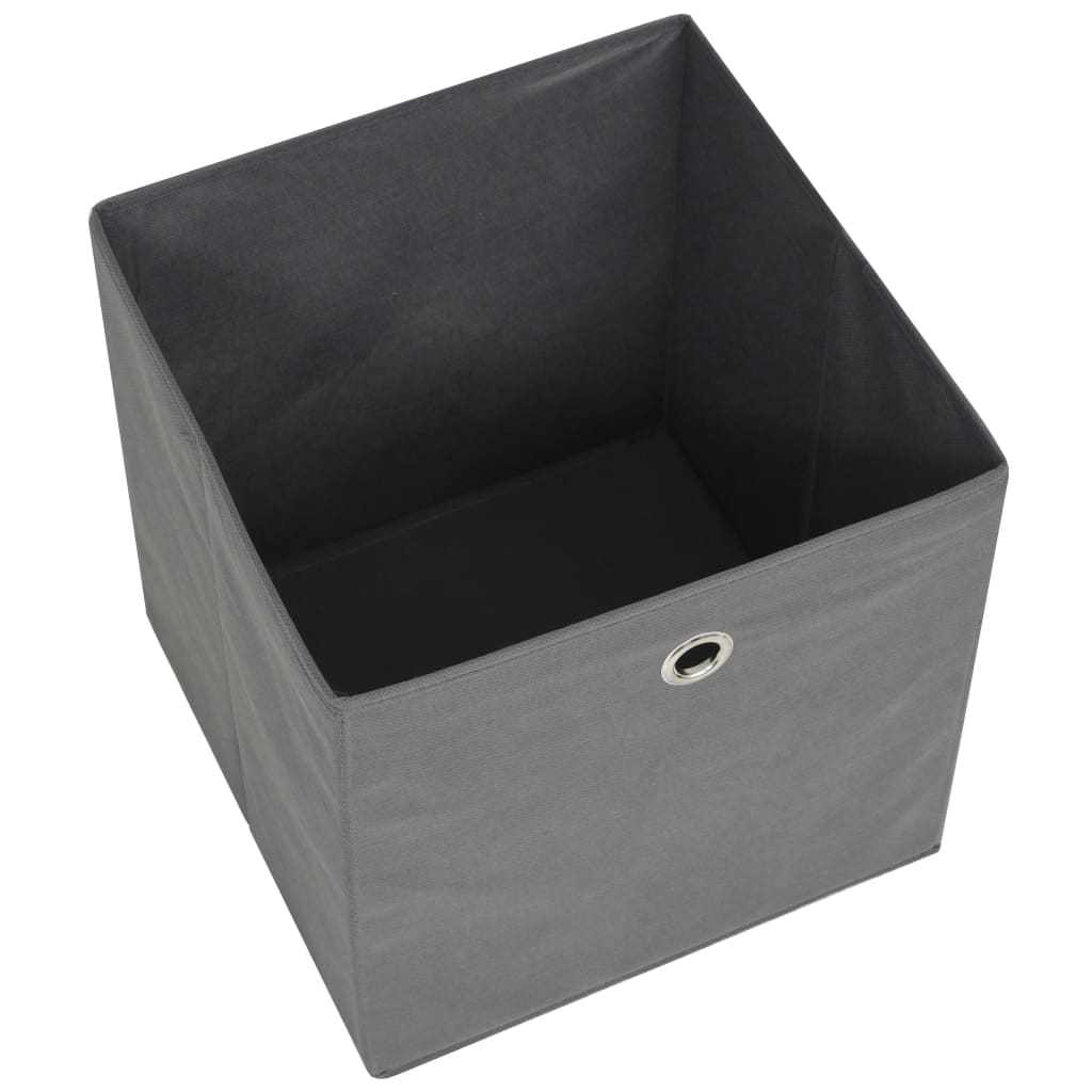 Opbergboxen 32X32X32 Cm Nonwoven Stof 4 Grijs
