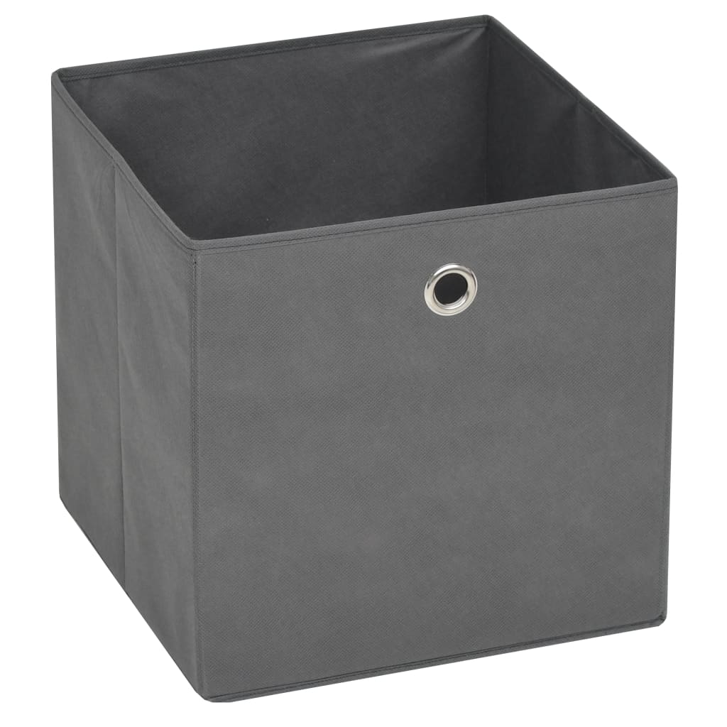 Opbergboxen 32X32X32 Cm Nonwoven Stof 4 Grijs