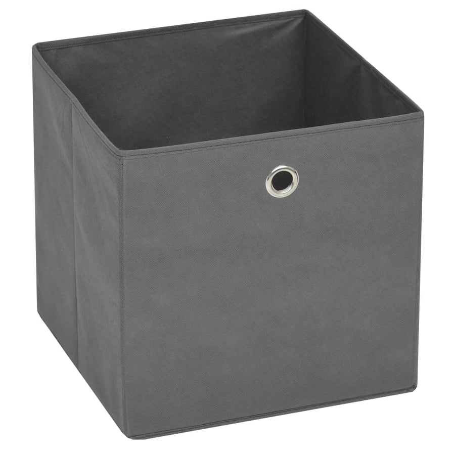 Opbergboxen 32X32X32 Cm Nonwoven Stof 4 Grijs
