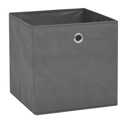 Opbergboxen 32X32X32 Cm Nonwoven Stof 10 Grijs