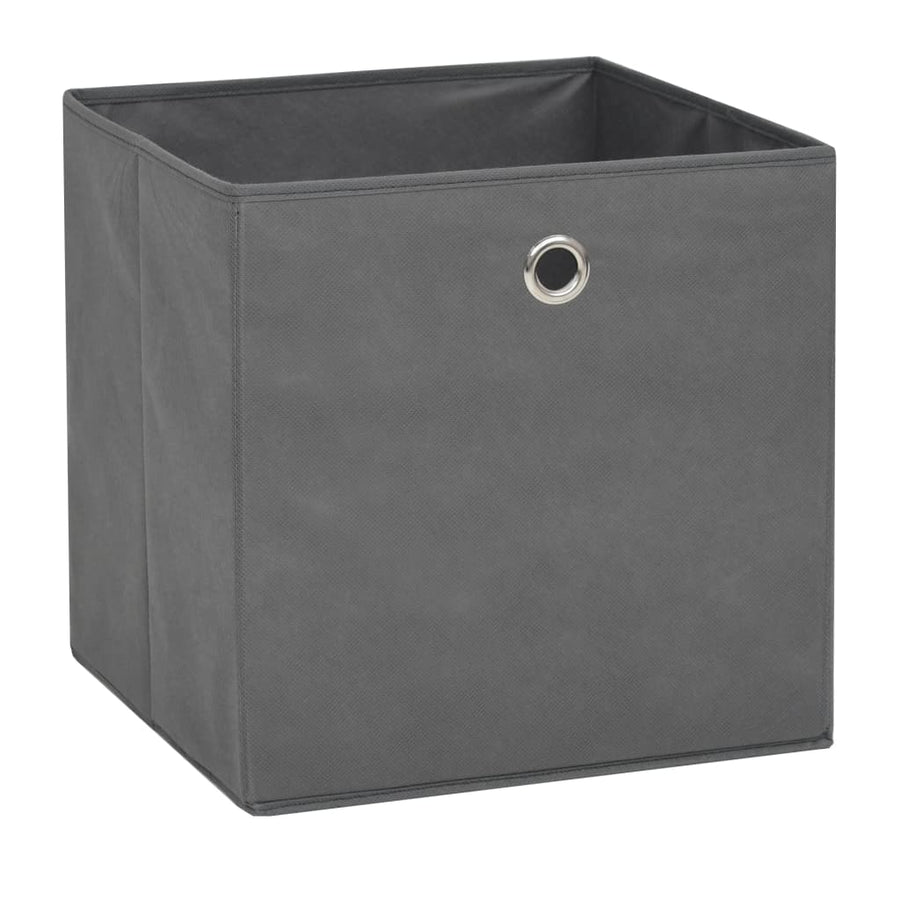Opbergboxen 32X32X32 Cm Nonwoven Stof 10 Grijs