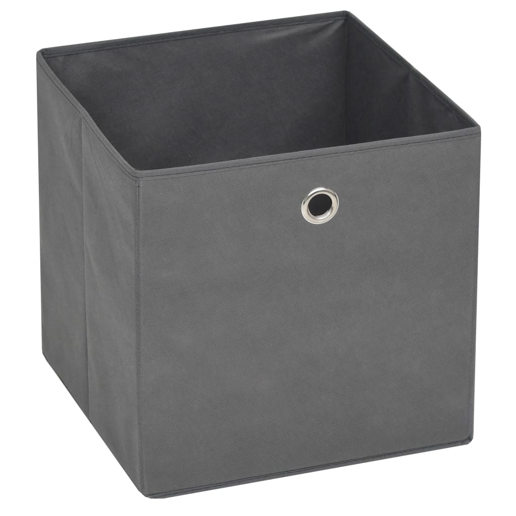 Opbergboxen 32X32X32 Cm Nonwoven Stof 10 Grijs