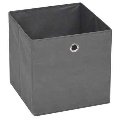 Opbergboxen 32X32X32 Cm Nonwoven Stof 10 Grijs