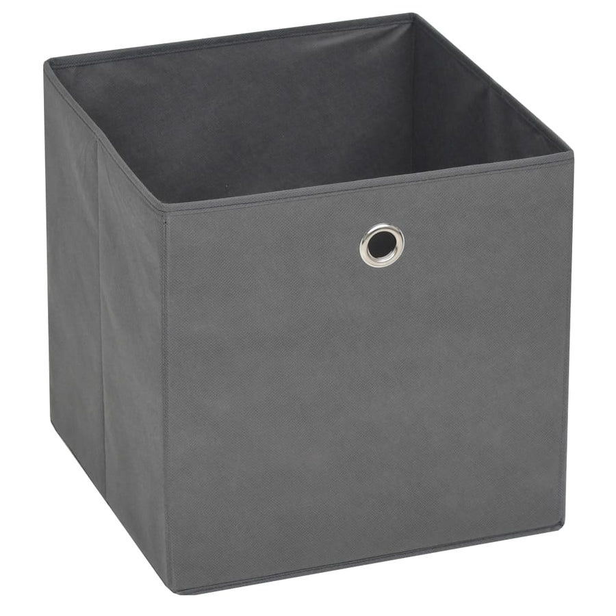 Opbergboxen 32X32X32 Cm Nonwoven Stof 10 Grijs