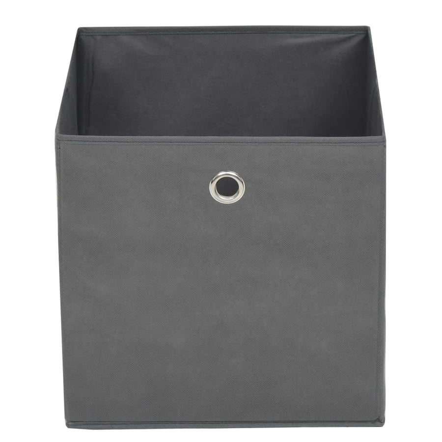 Opbergboxen 32X32X32 Cm Nonwoven Stof 10 Grijs