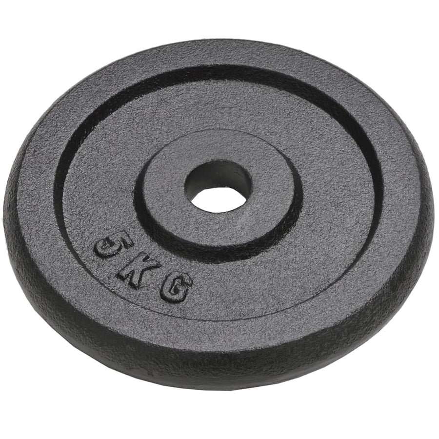 Halterschijven 4 St 4X5 Kg Gietijzer 4x 5 kg