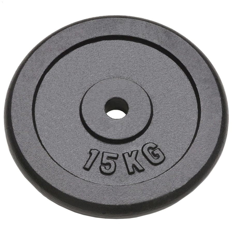 Halterschijven 2 St 2X5 Kg Gietijzer 2x 15 kg
