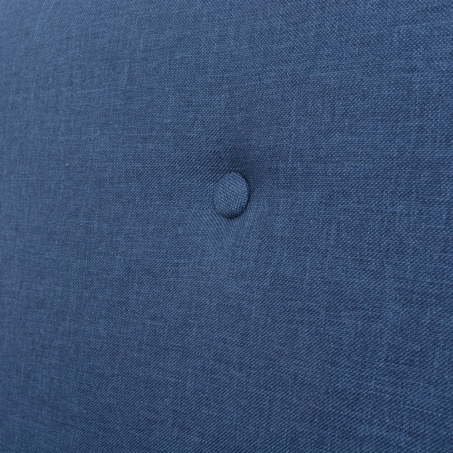 Bankstel Stof 2-Delig Blauw Fauteuil + driezitsbank