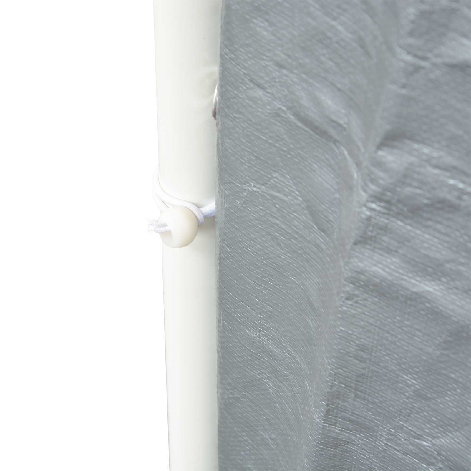 Tentdoek zonder frame Grijs 10 x 5 m PE