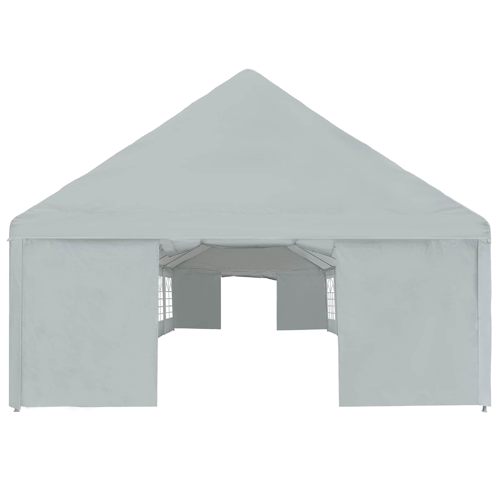 Tentdoek zonder frame Grijs 10 x 5 m PE