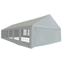 Tentdoek zonder frame Grijs 12 x 6 m PE