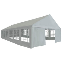 Tentdoek zonder frame Grijs 12 x 6 m PE