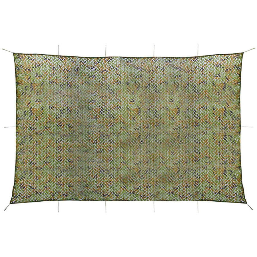Camouflagenet Met Opbergtas 6X8 M 6 x 8 m Groen