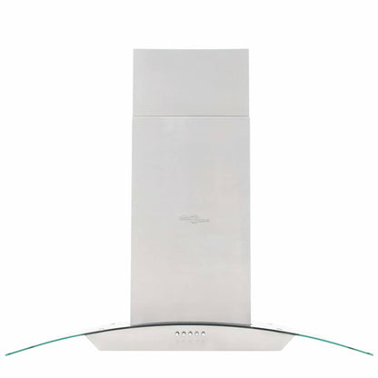 Eilandafzuigkap 756 m³/u LED 90 cm roestvrij staal