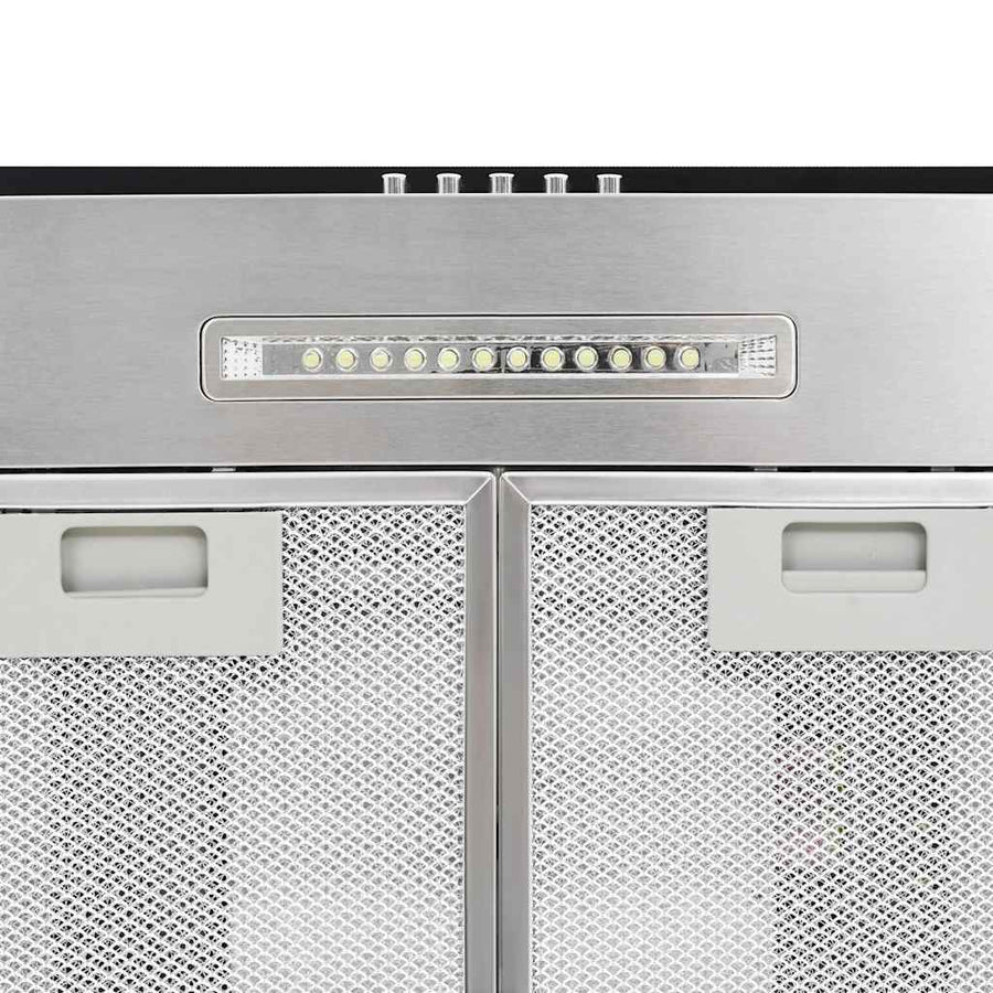 Eilandafzuigkap 756 m³/u LED 90 cm roestvrij staal