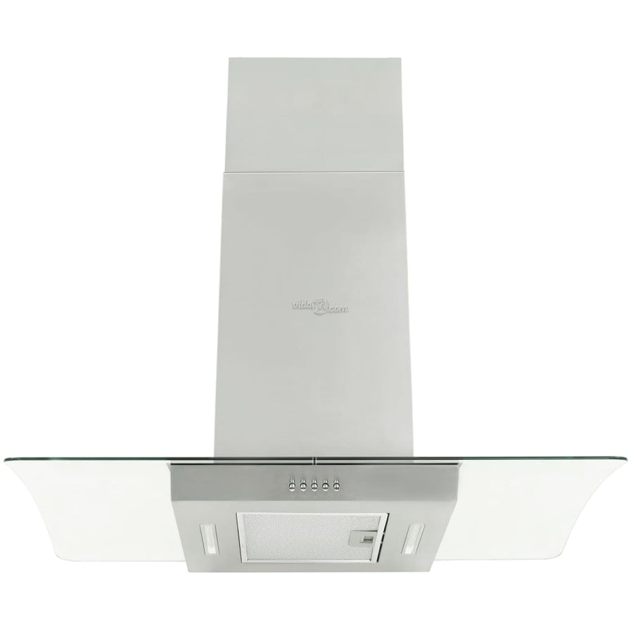 Eilandafzuigkap 756 M³/U Led 90 Cm Roestvrij Staal