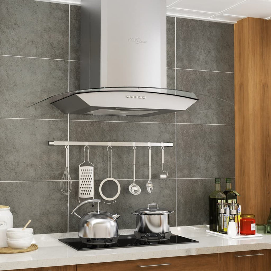 Wandafzuigkap 756 M³/U Led Roestvrij Staal 60 cm