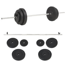 Halterset 30 Kg 2x 7.5 kg + 2x 5 kg + 2x 1.25 kg