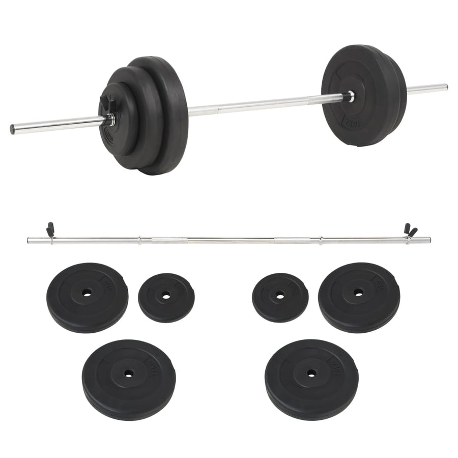 Halterset 30 Kg 2x 7.5 kg + 2x 5 kg + 2x 1.25 kg
