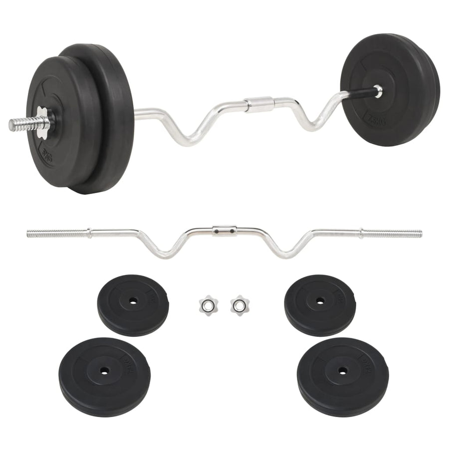 Halterset Supercurlstang