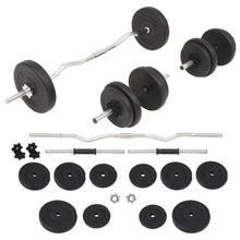 Halterset 30 kg Curlstang
