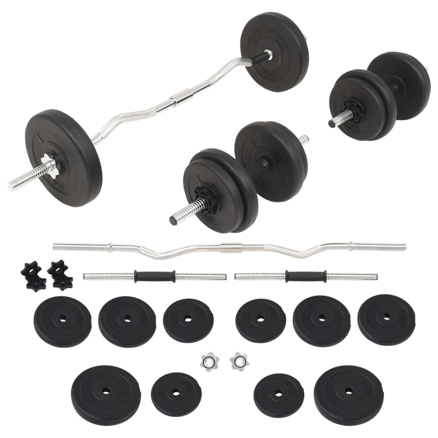 Halterset 30 kg Curlstang