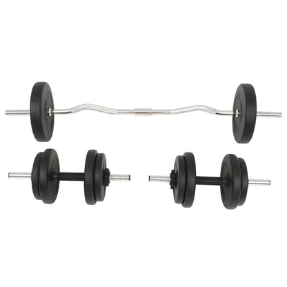 Halterset 30 kg Curlstang