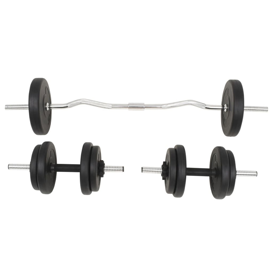Halterset 30 kg Curlstang