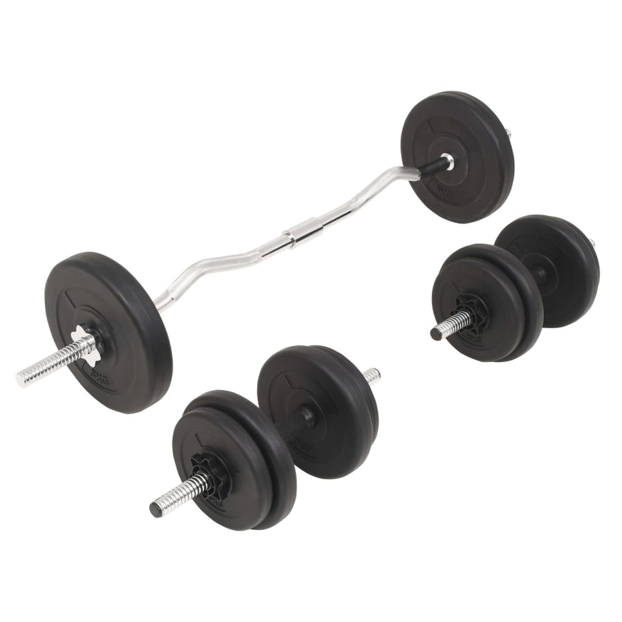 Halterset 30 kg Curlstang