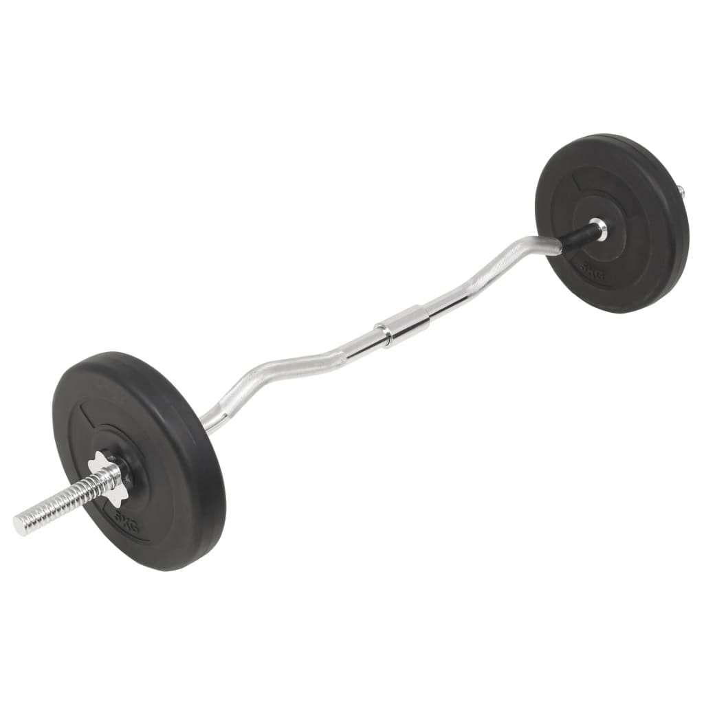 Halterset 30 kg Curlstang