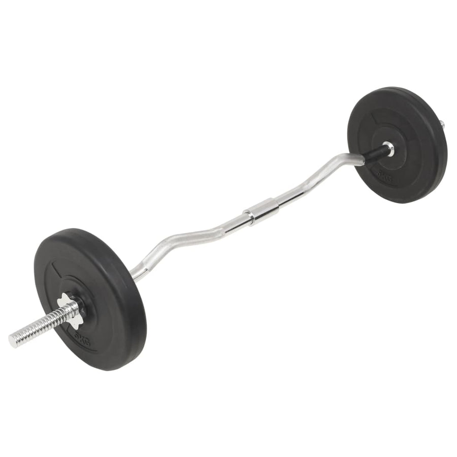 Halterset 30 kg Curlstang