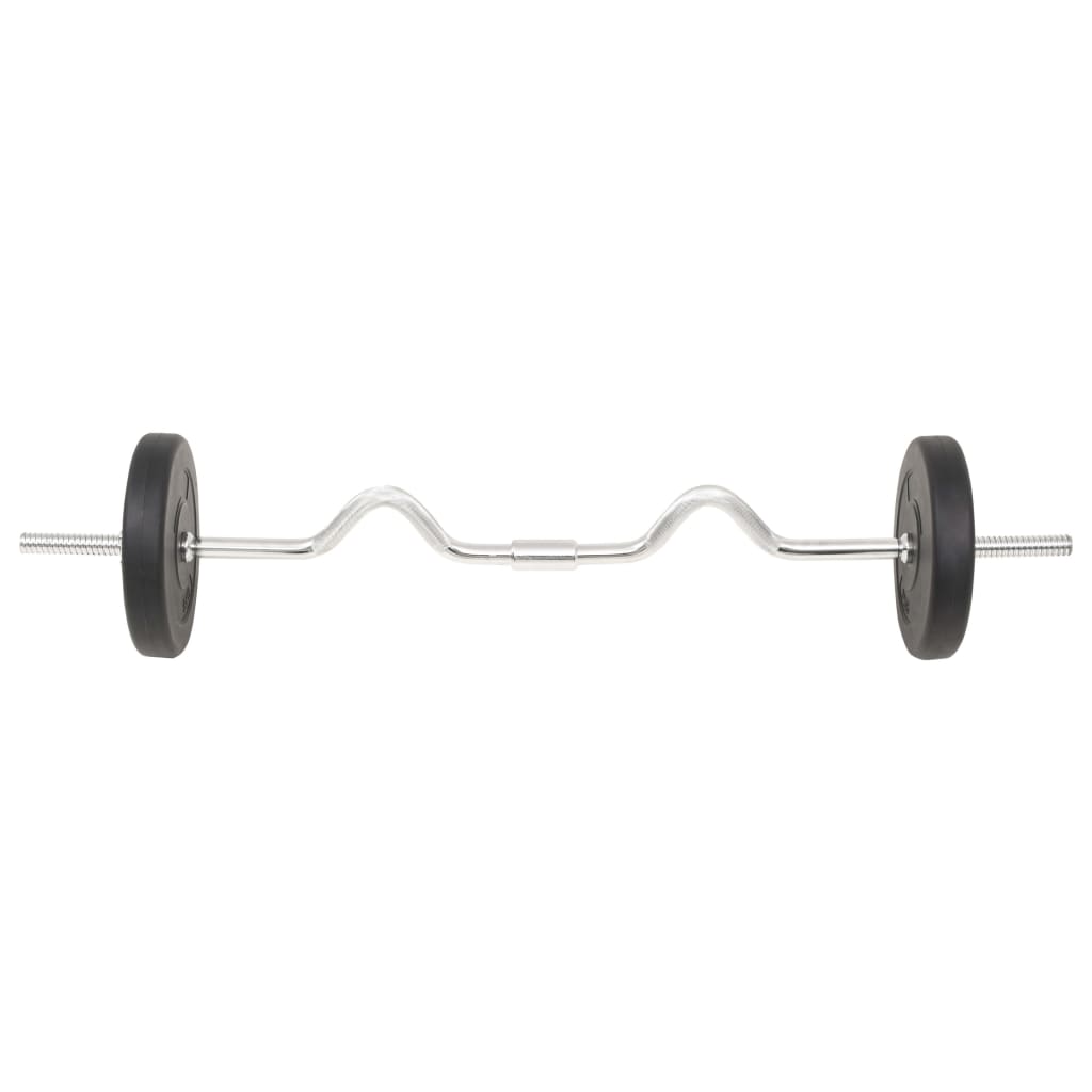 Halterset 30 kg Supercurlstang