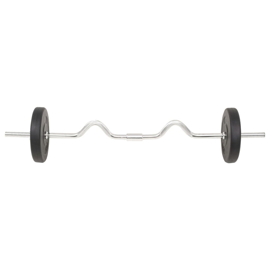 Halterset 30 kg Supercurlstang