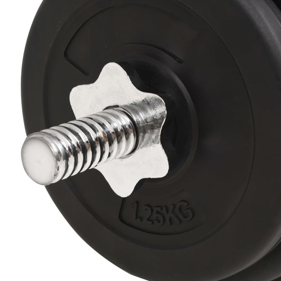 Halterset 30 kg Supercurlstang