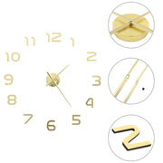 Wandklok 100 cm goud EVA