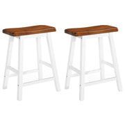 Bar stools 2 pc solid wood