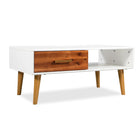 Coffee table 90x50x40 cm solid acacia wood