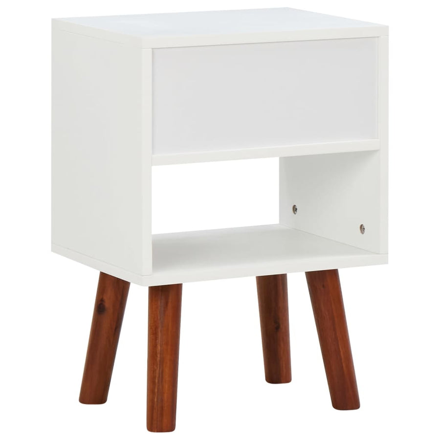 Nachtkastjes 40X30X57 Cm Massief Acaciahout 2