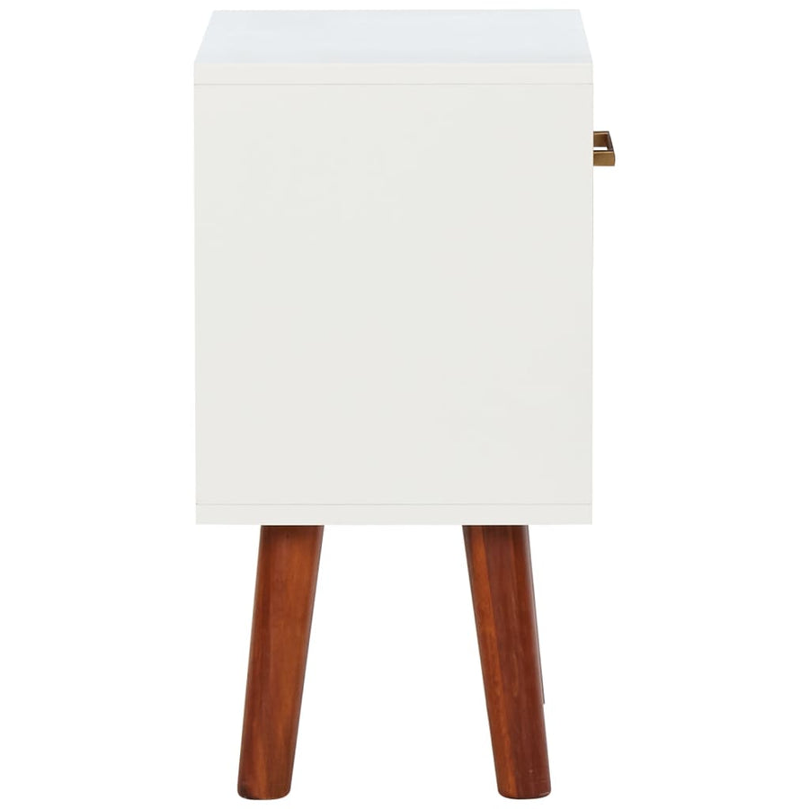 Nachtkastjes 40X30X57 Cm Massief Acaciahout 2