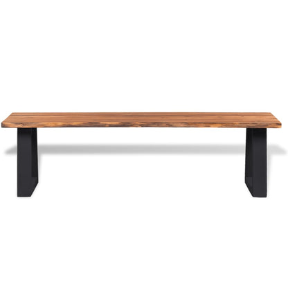 Bankje Massief Acaciahout 145 cm