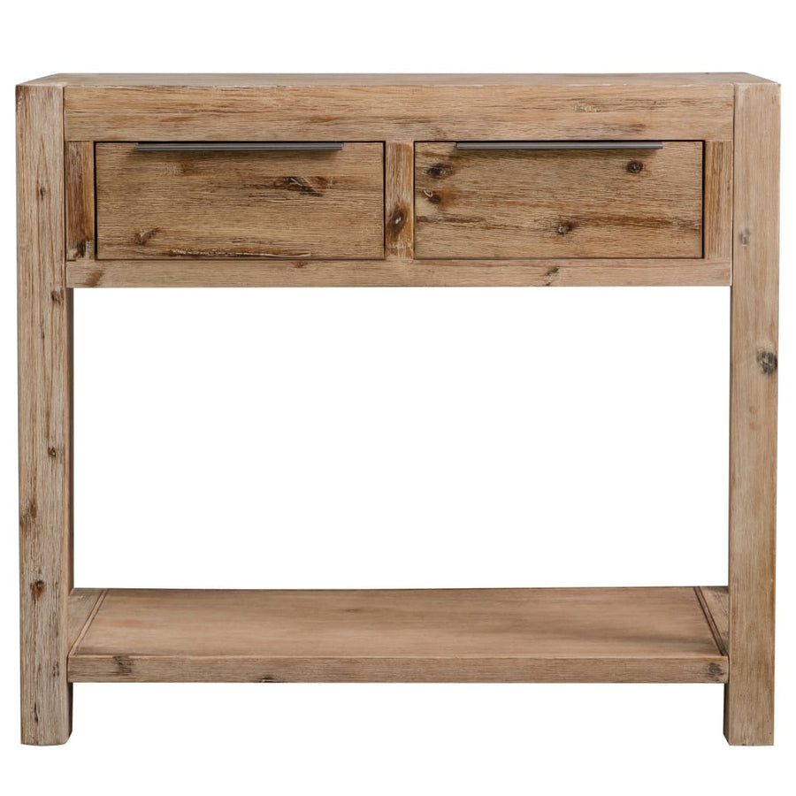 Wandtafel 82X33X73 Cm Massief Acaciahout