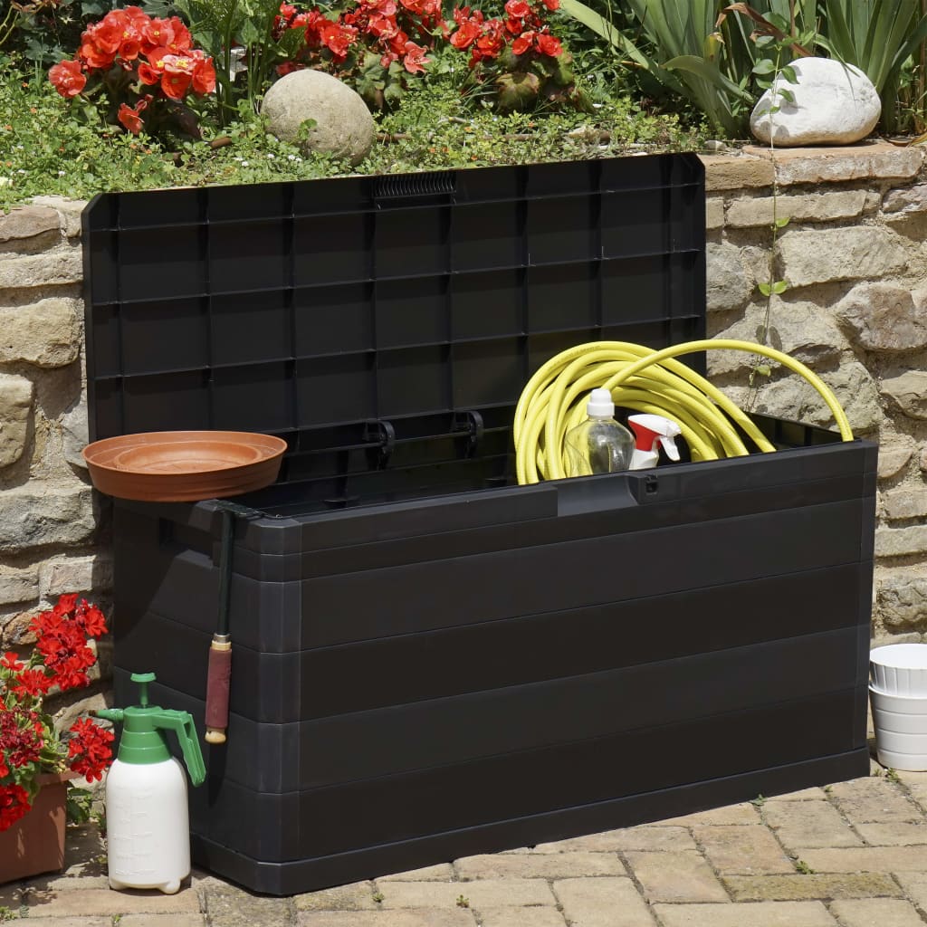 Tuinbox 117X45X56 Cm Zwart