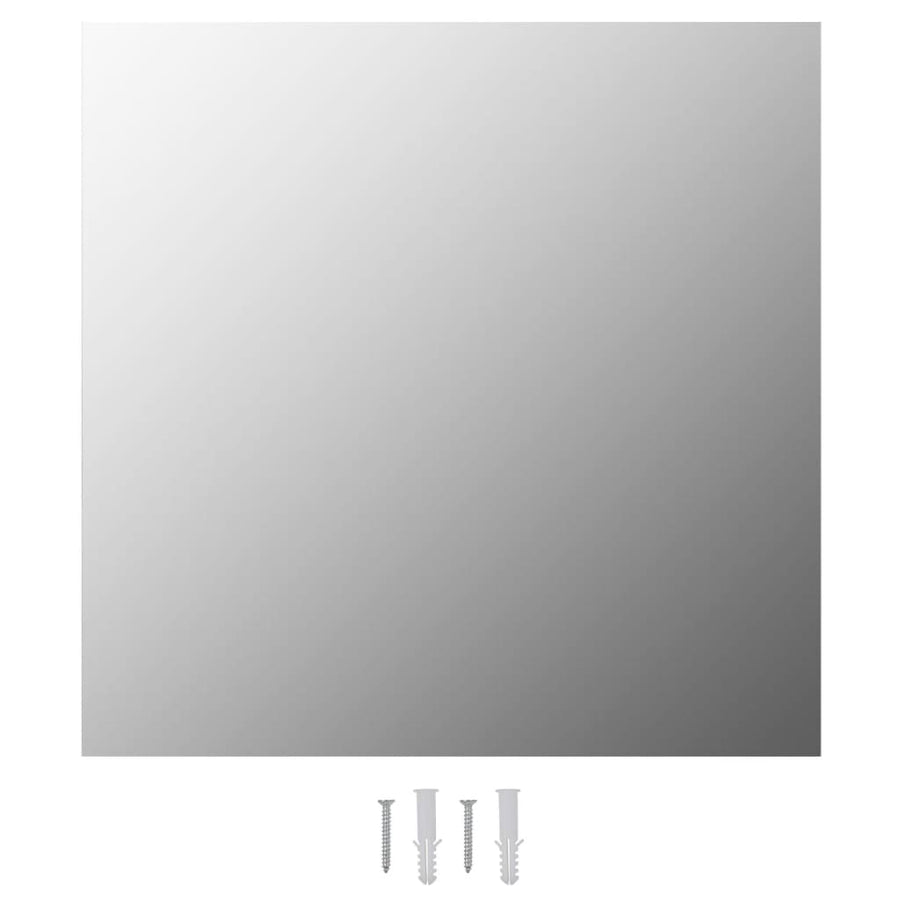 Wandspiegel Vierkant Glas 1 40 x 40 cm zonder LED