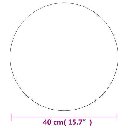 Wandspiegel Rond 40 Cm Glas 1 Φ 40 cm zonder LED