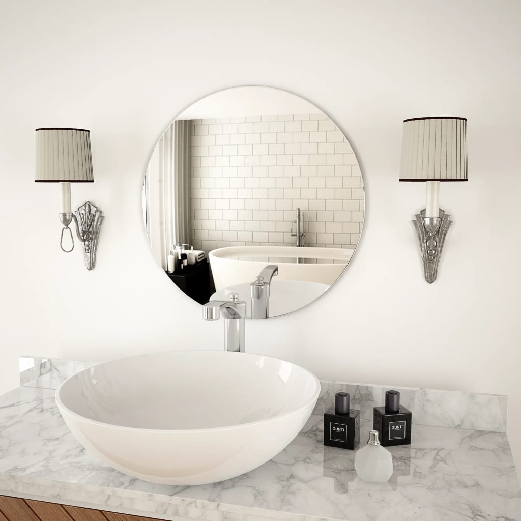 Wandspiegel Rond 50 Cm Glas 1 Φ 50 cm zonder LED