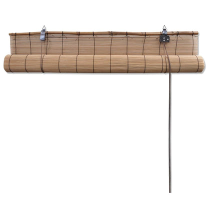Rolgordijn Bamboe 150 x 160 cm Bruin