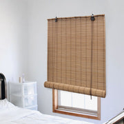 Rolgordijn bamboe 140x220 cm bruin