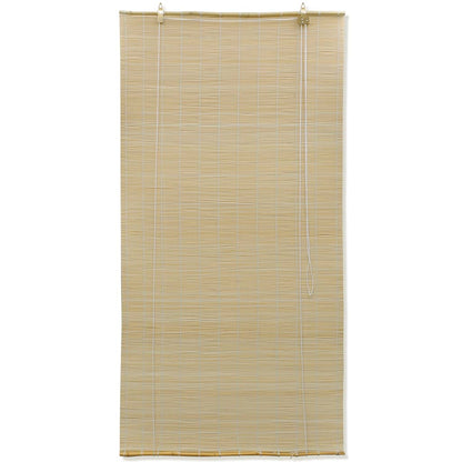 Rolgordijn Bamboe Naturel 150 x 160 cm Lichtbruin